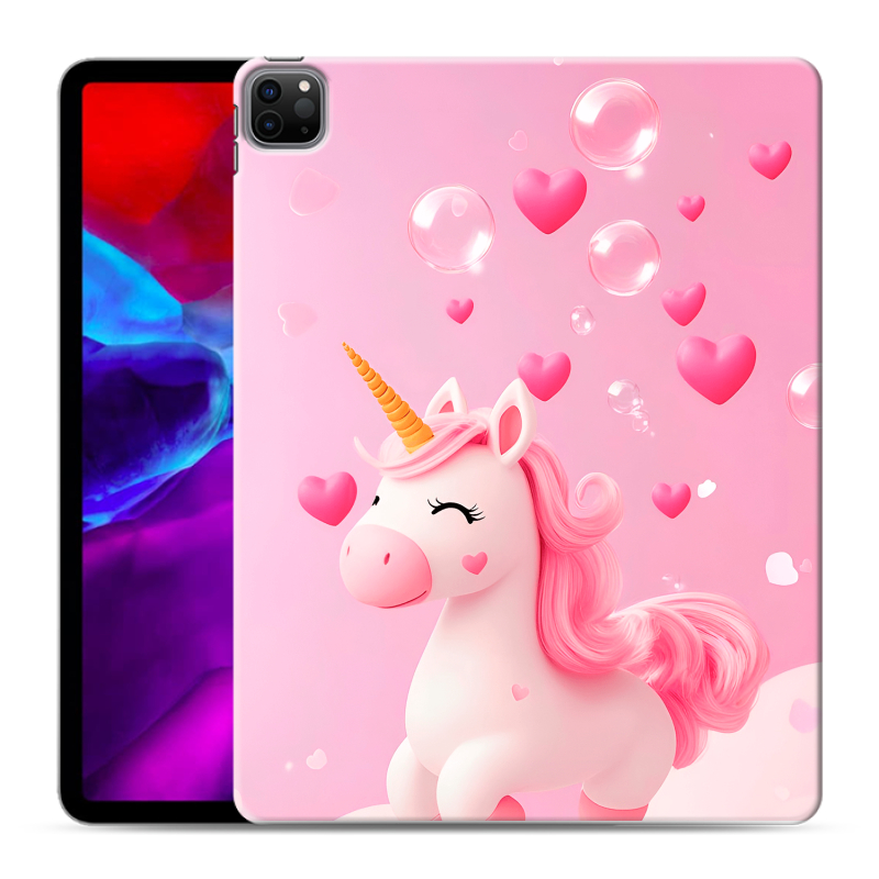 Силиконовый чехол на Ipad Pro 12.9 (2020) с принтом Единорог Силиконовый чехол на Ipad Pro 12.9 (2020) с принтом Единорог