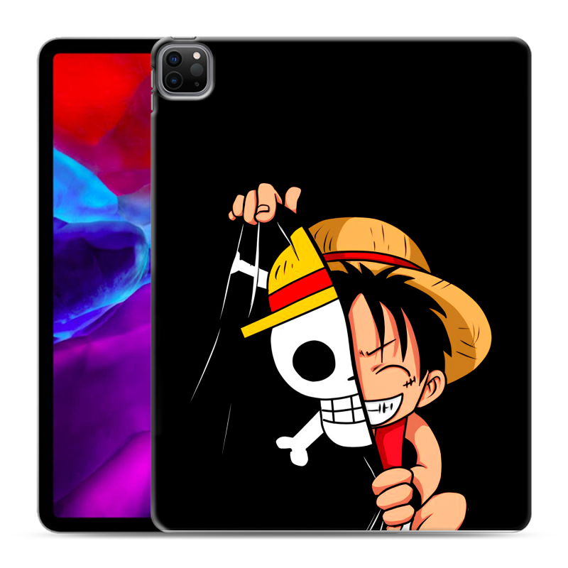 Силиконовый чехол на Ipad Pro 12.9 (2020) с принтом One Piece Ван Пис Силиконовый чехол на Ipad Pro 12.9 (2020) с принтом One Piece Ван Пис