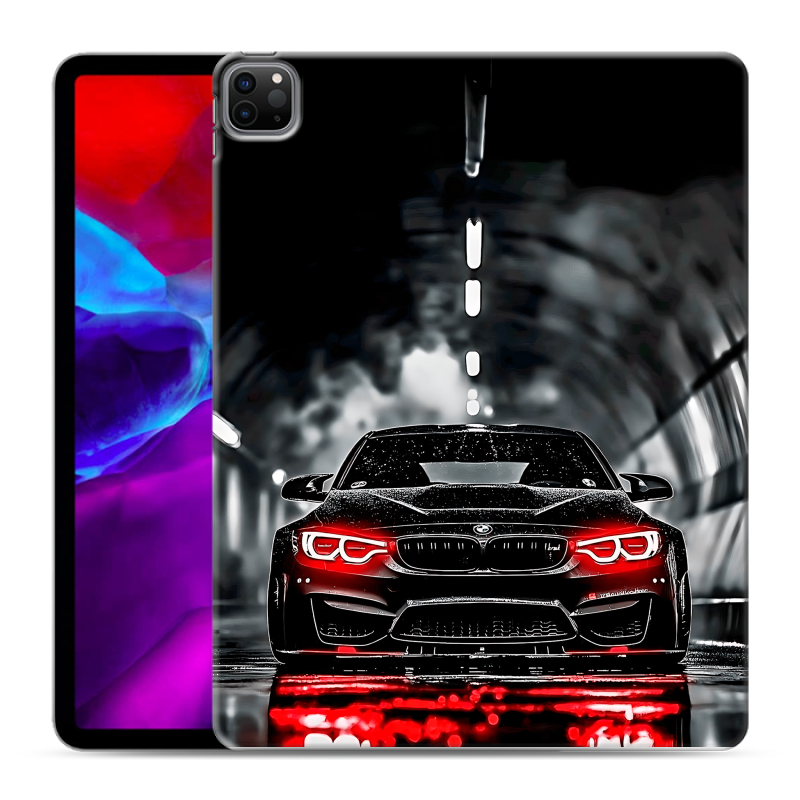 Силиконовый чехол на Ipad Pro 12.9 (2020) с принтом BMW БМВ Силиконовый чехол на Ipad Pro 12.9 (2020) с принтом BMW БМВ
