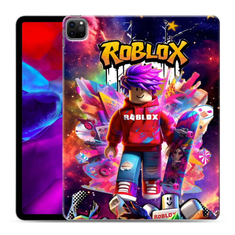 Силиконовый чехол на Ipad Pro 12.9 (2020) с принтом Roblox Роблокс Силиконовый чехол на Ipad Pro 12.9 (2020) с принтом Roblox Роблокс
