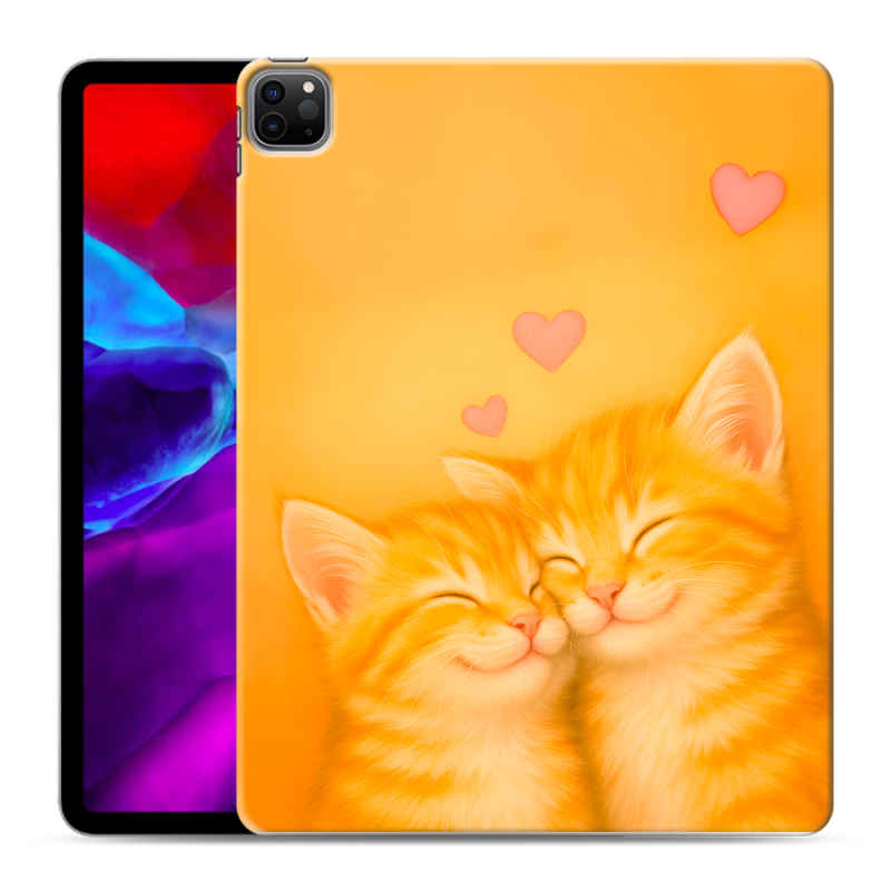Силиконовый чехол на Ipad Pro 12.9 (2020) с принтом Милые котята Силиконовый чехол на Ipad Pro 12.9 (2020) с принтом Милые котята