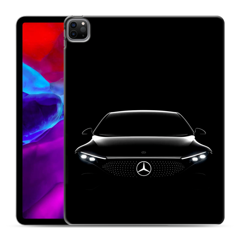 Силиконовый чехол на Ipad Pro 12.9 (2020) с принтом Mercedes Мерседес Силиконовый чехол на Ipad Pro 12.9 (2020) с принтом Mercedes Мерседес