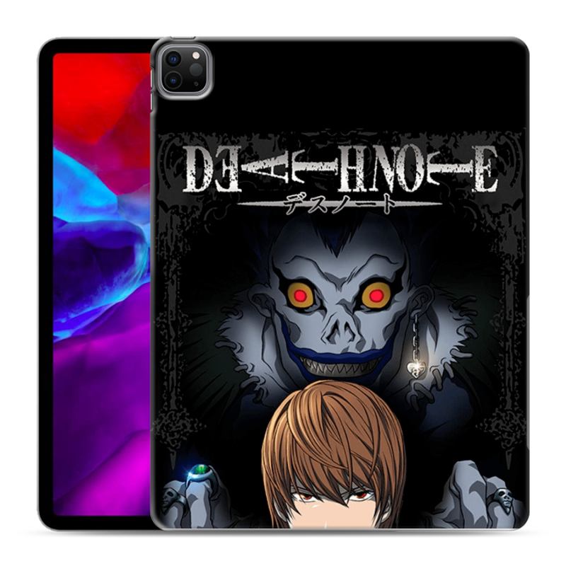 Силиконовый чехол на Ipad Pro 12.9 (2020) с принтом Death note Тетрадь смерти Силиконовый чехол на Ipad Pro 12.9 (2020) с принтом Death note Тетрадь смерти