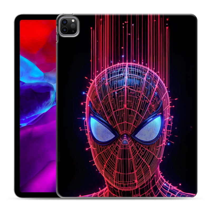 Силиконовый чехол на планшета Ipad Pro 12.9 (2020) с принтом Spiderman Человек паук Силиконовый чехол на планшета Ipad Pro 12.9 (2020) с принтом Spiderman Человек паук