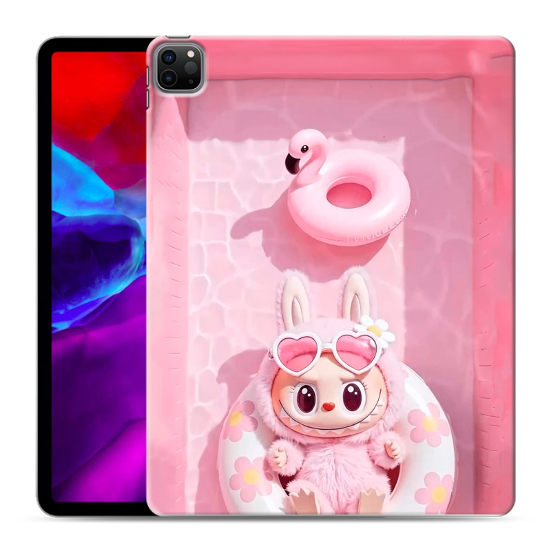 Силиконовый чехол на Ipad Pro 12.9 (2020) с принтом Labubu Лабубу Силиконовый чехол на Ipad Pro 12.9 (2020) с принтом Labubu Лабубу