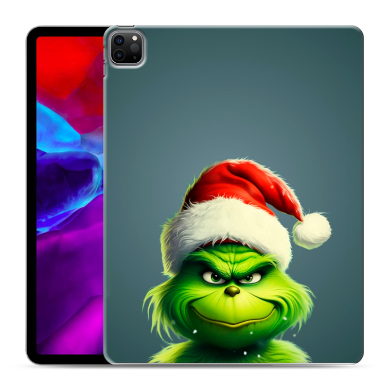 Силиконовый чехол на Ipad Pro 12.9 (2020) с принтом Новый год Силиконовый чехол на Ipad Pro 12.9 (2020) с принтом Новый год