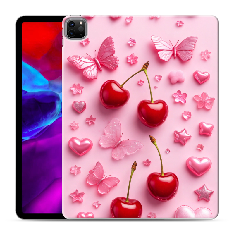 Силиконовый чехол на Ipad Pro 12.9 (2020) с принтом для девочек Силиконовый чехол на Ipad Pro 12.9 (2020) с принтом для девочек
