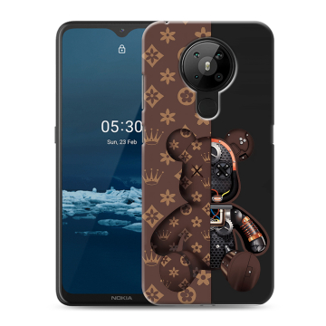 Силиконовый чехол на Nokia 5.3 с принтом Луи робот