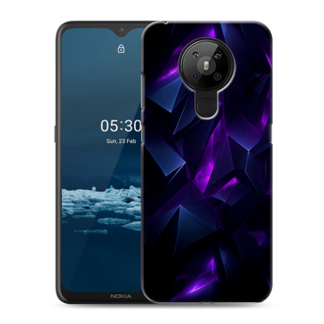 Силиконовый чехол на Nokia 5.3 с принтом Абстракиция