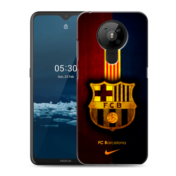 Силиконовый чехол на Nokia 5.3 с принтом Барселона Barcelona