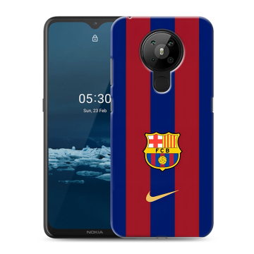 Силиконовый чехол на Nokia 5.3 с принтом Барселона Barcelona Силиконовый чехол на Nokia 5.3 с принтом Барселона Barcelona