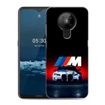 Силиконовый чехол на Nokia 5.3 с принтом БМВ BMW Силиконовый чехол на Nokia 5.3 с принтом БМВ BMW