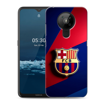 Силиконовый чехол на Nokia 5.3 с принтом Барселона Barcelona Силиконовый чехол на Nokia 5.3 с принтом Барселона Barcelona