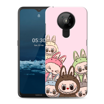 Силиконовый чехол на Nokia 5.3 с принтом Лабубу