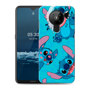 Силиконовый чехол на Nokia 5.3 с принтом Лило и Стич