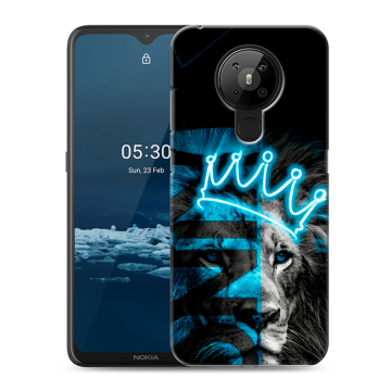 Силиконовый чехол на Nokia 5.3 с принтом Король лев