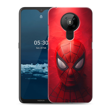 Силиконовый чехол на Nokia 5.3 с принтом Spiderman Человек паук Силиконовый чехол на Nokia 5.3 с принтом Spiderman Человек паук
