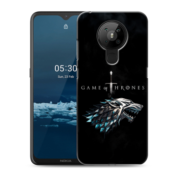 Силиконовый чехол на Nokia 5.3 с принтом Игра Престолов Game Thrones Силиконовый чехол на Nokia 5.3 с принтом Игра Престолов Game Thrones