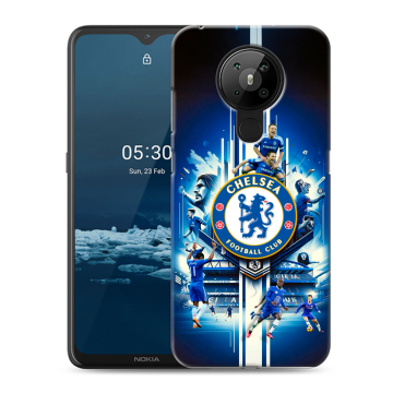 Силиконовый чехол на Nokia 5.3 с принтом Chelsea Челси