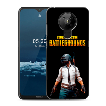 Силиконовый чехол на Nokia 5.3 с принтом PUGB ПАГБ