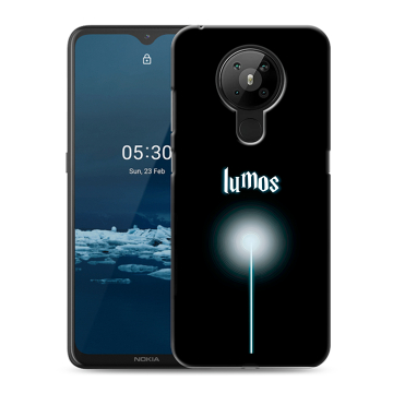 Силиконовый чехол на Nokia 5.3 с принтом Harry Potter Гарри Поттер Силиконовый чехол на Nokia 5.3 с принтом Harry Potter Гарри Поттер