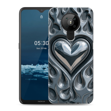 Силиконовый чехол на Nokia 5.3 с принтом Y2K
