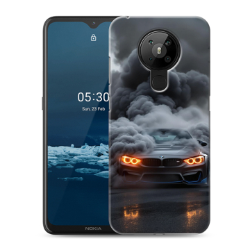 Силиконовый чехол на Nokia 5.3 с принтом BMW БМВ Силиконовый чехол на Nokia 5.3 с принтом BMW БМВ