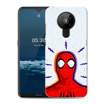Силиконовый чехол на Nokia 5.3 с принтом Spiderman Человек паук
