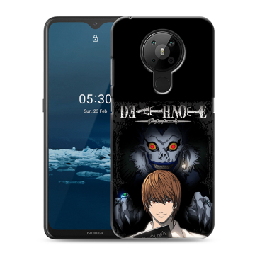 Силиконовый чехол на Nokia 5.3 с принтом Death note Тетрадь смерти