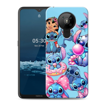 Силиконовый чехол на Nokia 5.3 с принтом Лило и Стич