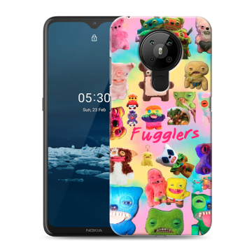 Силиконовый чехол на Nokia 5.3 с принтом Флагер Fuggler