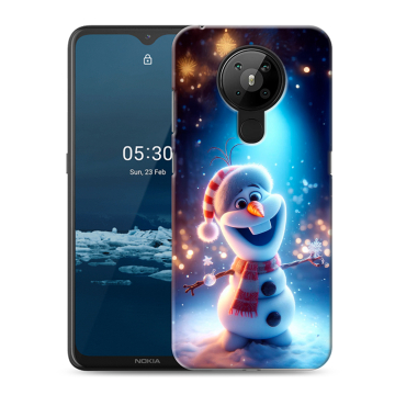 Силиконовый чехол на Nokia 5.3 с принтом Новый год