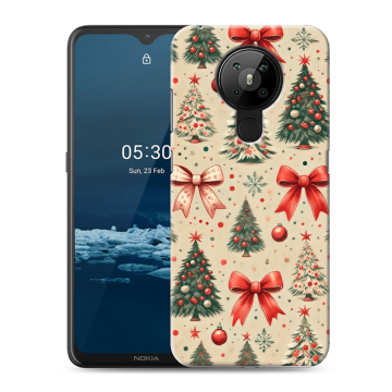 Силиконовый чехол на Nokia 5.3 с принтом Новый год