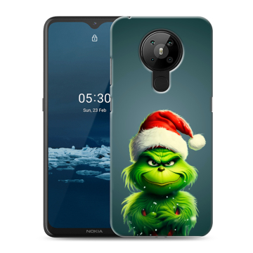Силиконовый чехол на Nokia 5.3 с принтом Новый год