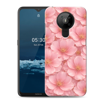 Силиконовый чехол на Nokia 5.3 с принтом женский