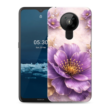 Силиконовый чехол на Nokia 5.3 с принтом женский Силиконовый чехол на Nokia 5.3 с принтом женский