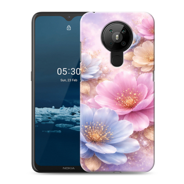 Силиконовый чехол на Nokia 5.3 с принтом женский Силиконовый чехол на Nokia 5.3 с принтом женский