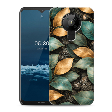 Силиконовый чехол на Nokia 5.3 с принтом женский