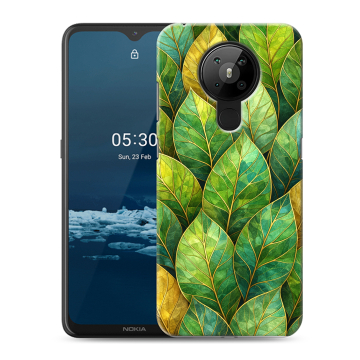 Силиконовый чехол на Nokia 5.3 с принтом женский Силиконовый чехол на Nokia 5.3 с принтом женский