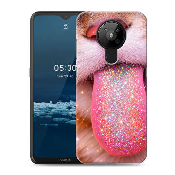 Силиконовый чехол на Nokia 5.3 с принтом для девочек Силиконовый чехол на Nokia 5.3 с принтом для девочек