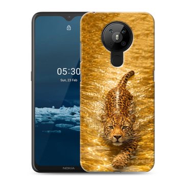 Силиконовый чехол на Nokia 5.3 с принтом женский Силиконовый чехол на Nokia 5.3 с принтом женский
