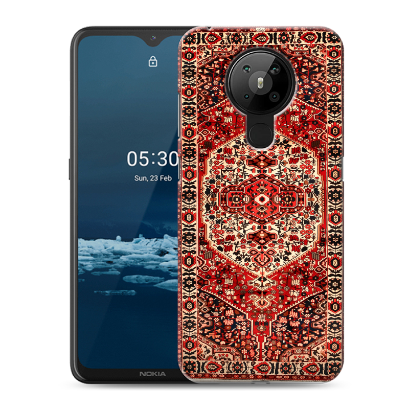 Силиконовый противоударный чехол на Nokia 5.3 с принтом Ковер Силиконовый противоударный чехол на Nokia 5.3 с принтом Ковер