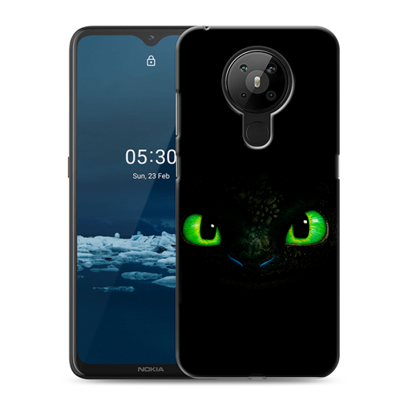 Силиконовый чехол на Nokia 5.3 с принтом Как приручить дракона Силиконовый чехол на Nokia 5.3 с принтом Как приручить дракона