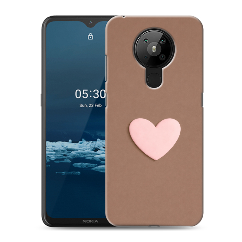 Силиконовый противоударный чехол на Nokia 5.3 с принтом женский Силиконовый противоударный чехол на Nokia 5.3 с принтом женский