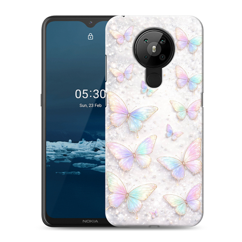 Силиконовый чехол на Nokia 5.3 с принтом женский Силиконовый чехол на Nokia 5.3 с принтом женский