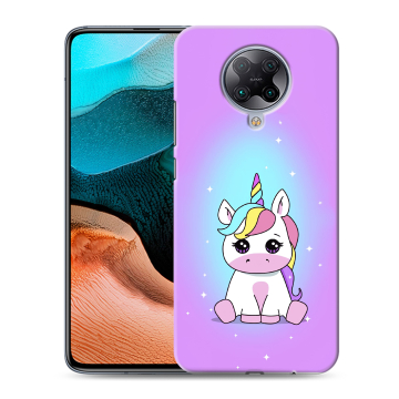 Силиконовый чехол на Xiaomi RedMi K30 Pro с принтом Единорог Силиконовый чехол на Xiaomi RedMi K30 Pro с принтом Единорог