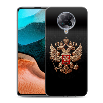 Силиконовый чехол на Xiaomi RedMi K30 Pro с принтом Герб России Силиконовый чехол на Xiaomi RedMi K30 Pro с принтом Герб России