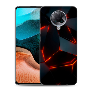 Силиконовый чехол на Xiaomi RedMi K30 Pro с принтом Яркие абстракции Силиконовый чехол на Xiaomi RedMi K30 Pro с принтом Яркие абстракции