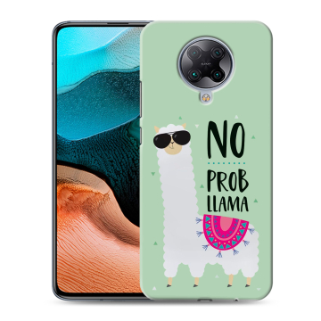 Силиконовый чехол на Xiaomi RedMi K30 Pro с принтом Лама Силиконовый чехол на Xiaomi RedMi K30 Pro с принтом Лама