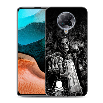 Силиконовый чехол на Xiaomi RedMi K30 Pro с принтом Скелет Силиконовый чехол на Xiaomi RedMi K30 Pro с принтом Скелет